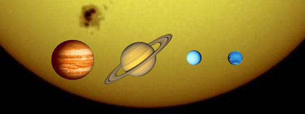 Sun and Saturn At War in August 2009