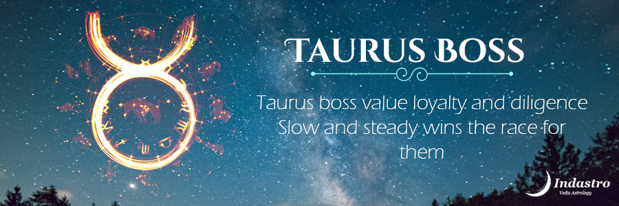Persistent Taurus boss is stubborn as a bull, he is very firm in what and how does he want particular things. 