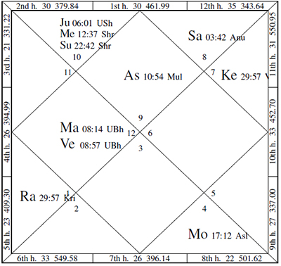 Vedic Astrology Natal Chart