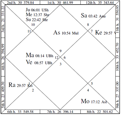 Vedic Astrology Birth Chart