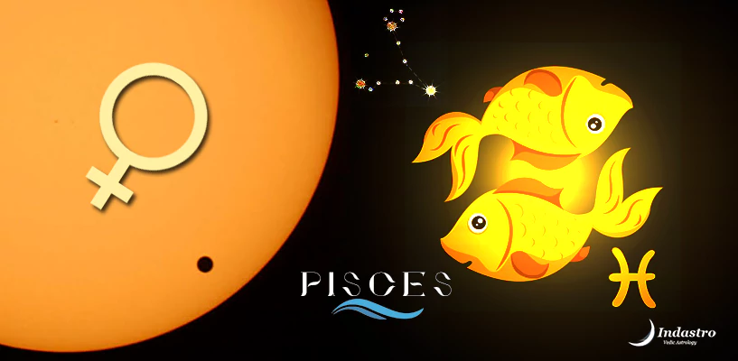 Transit of Venus for Pisces moon sign