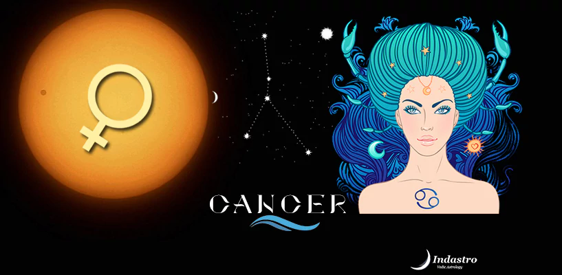 Transit of Venus for Cancer moon sign