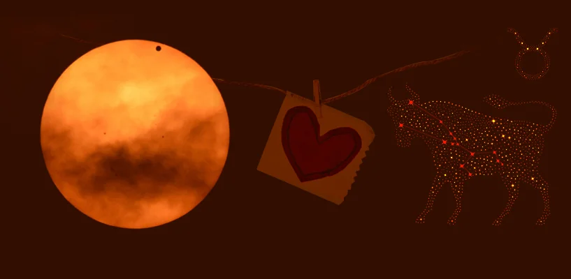 Transit of Venus for Taurus moon sign
