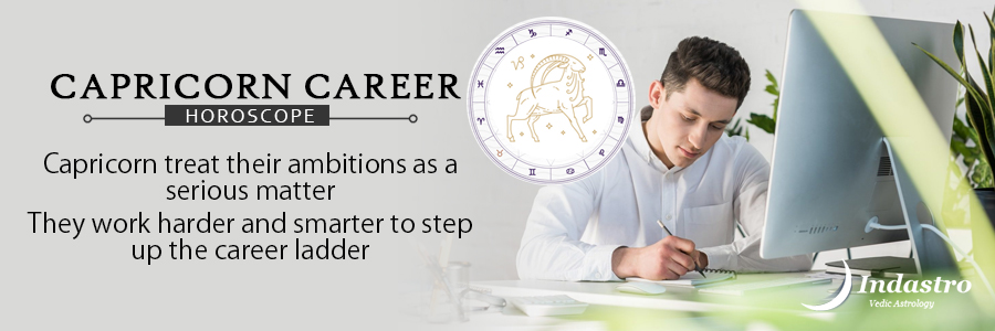 Capricorn is very organized, structured & disciplined. Capricorn's career option should be in relevance to these skills 