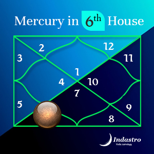 Mercury in Sixth House