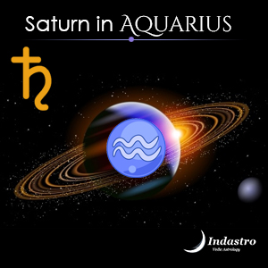 Saturn in Aquarius – Saturn in Kumbha Rashi - Vedic Astrology