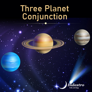 Three Planet Conjunction 