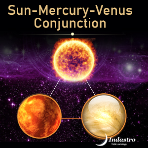Sun-Mercury-Venus Conjunction - 3 Planet Conjunction