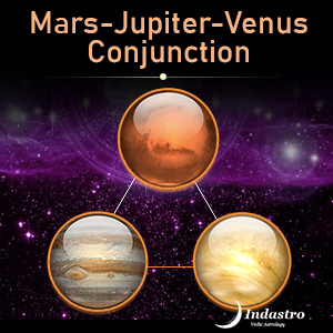 Mars-Jupiter-Venus Conjunction - 3 Planet Conjunction
