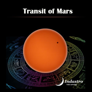 Result of Transit of Mars in 12 houses - Mars Transit of Vedic Astrology
