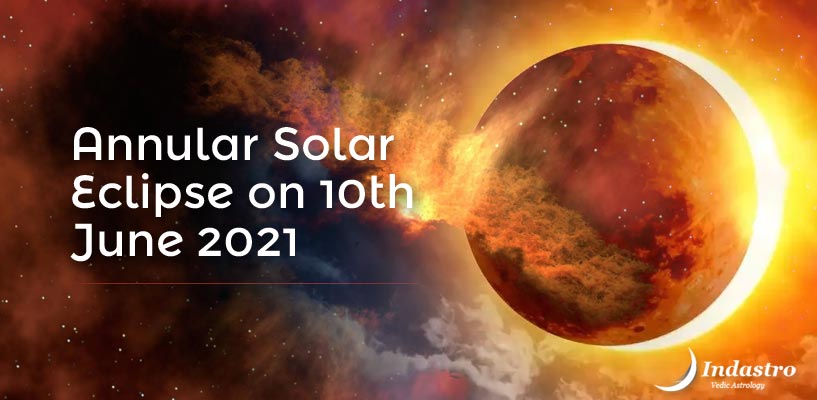 Annular Solar Eclipse on 10th June 2021