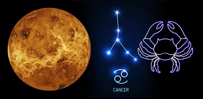 Transit of Venus in Cancer Sign