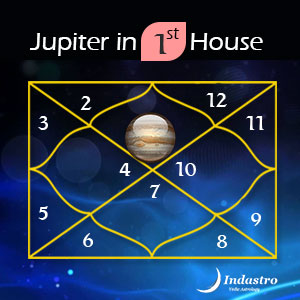 Jupiter in Ascendant, Jupiter in First House
