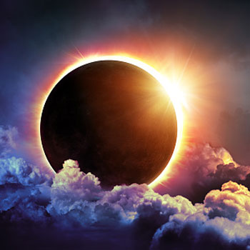 Solar Eclipse, 5 Planets Cluster & Lunar Eclipse
