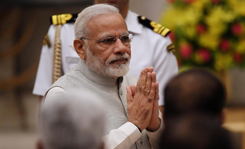 Swearing in of Narendra Modi as Prime Minister of India