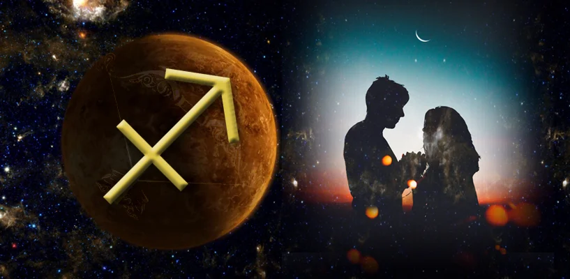 Transit of Venus for Sagittarius moon sign.