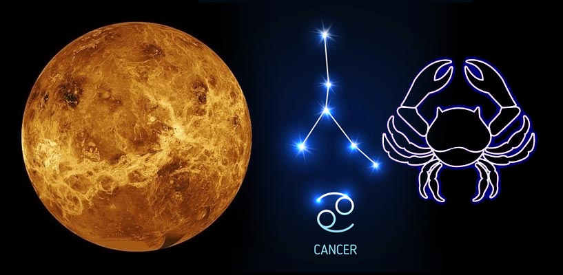 Transit of Venus in Cancer Sign