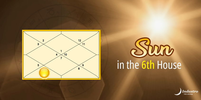 Sun in Sixth house