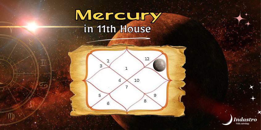 Mercury in Eleventh House