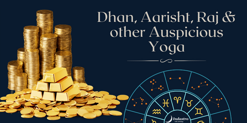 Dhan, Aarisht, Raj  & other Auspicious Yoga