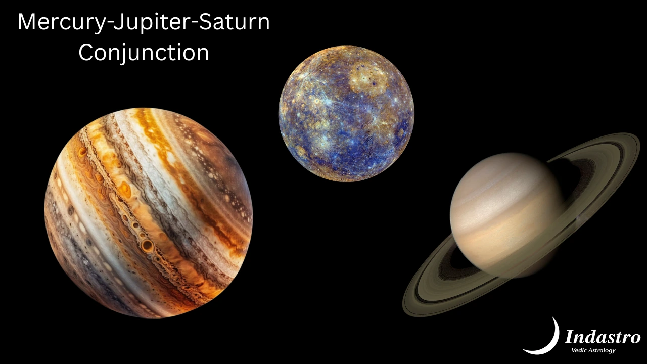 Mercury-Jupiter-Saturn Conjunction - 3 Planet Conjunction