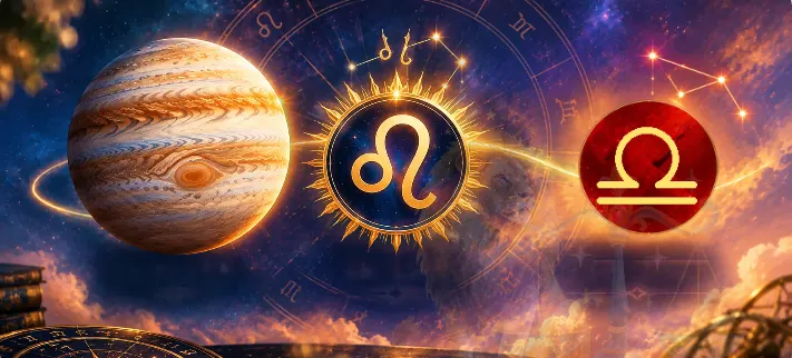 Jupiter in Leo for Libra