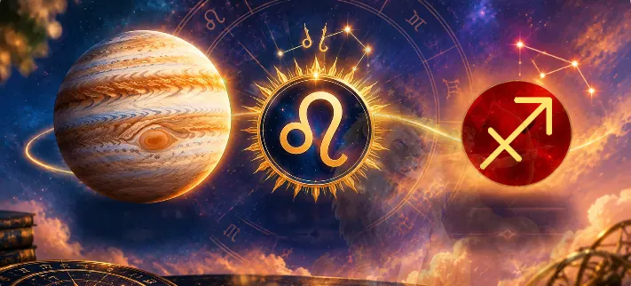 Jupiter in Leo for Sagittarius