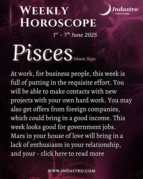 Weekly Pisces Horoscope