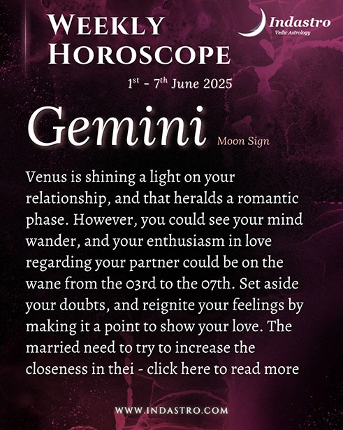 Weekly Gemini Horoscope