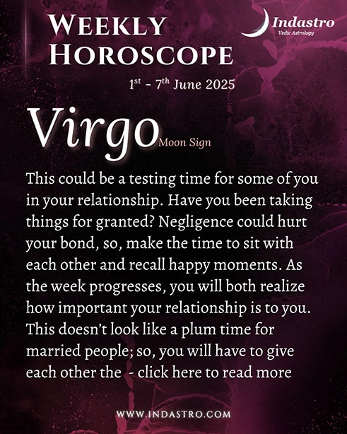 Weekly Virgo Horoscope