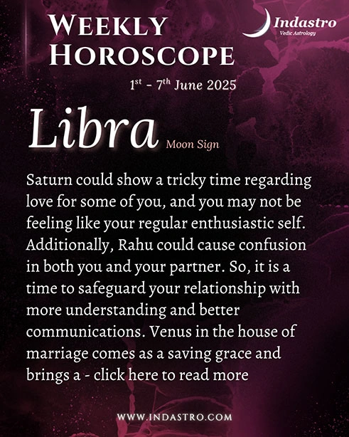 Weekly Libra Horoscope
