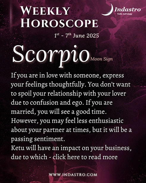 Weekly Scorpio Horoscope