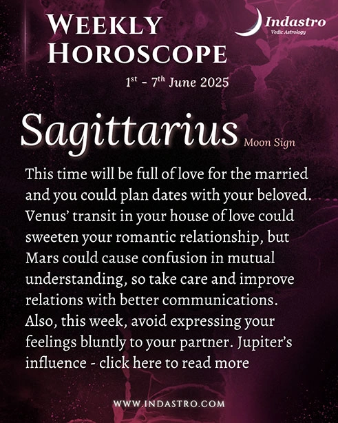 Weekly Sagittarius Horoscope