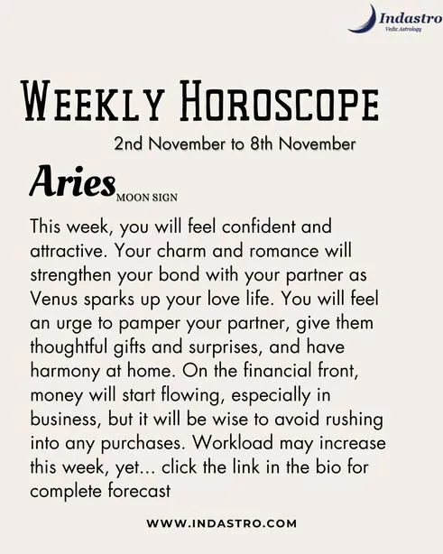 Weekly Aries Horoscope