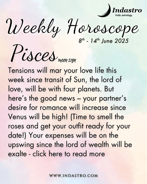 Weekly Pisces Horoscope