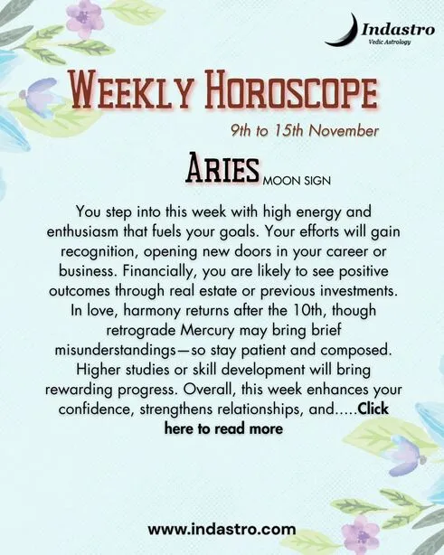 Weekly Aries Horoscope