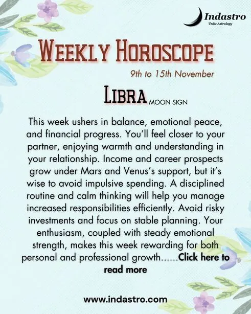 Weekly Libra Horoscope