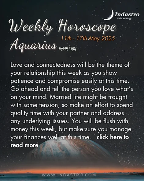 Weekly Aquarius Horoscope