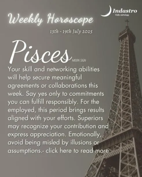 Weekly Pisces Horoscope