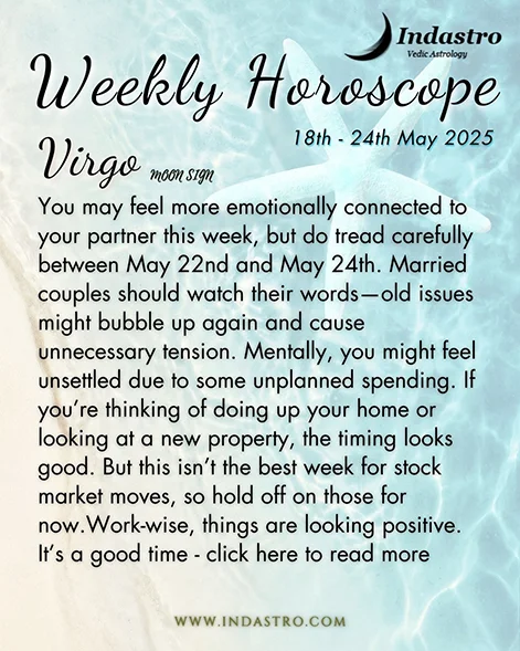 Weekly Virgo Horoscope