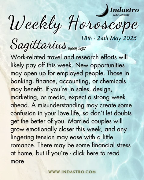 Weekly Sagittarius Horoscope