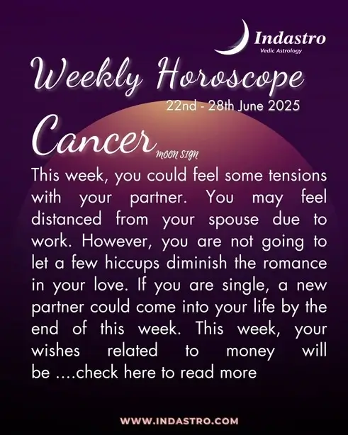 Weekly Cancer Horoscope