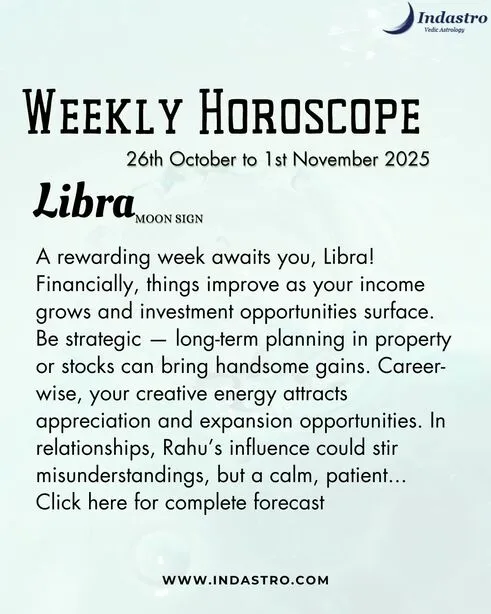 Weekly Libra Horoscope