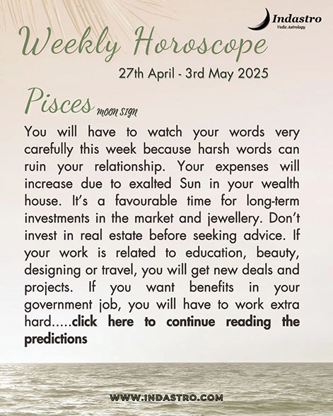 Weekly Pisces Horoscope