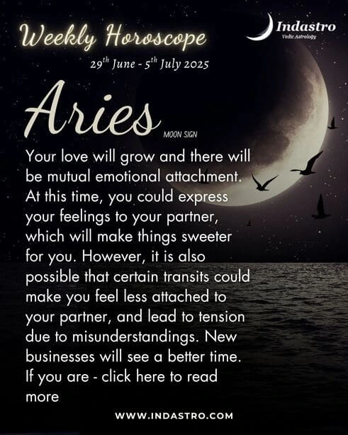 Weekly Aries Horoscope