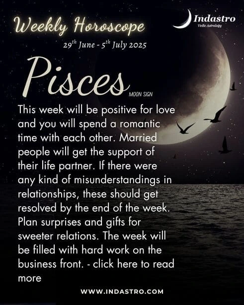 Weekly Pisces Horoscope
