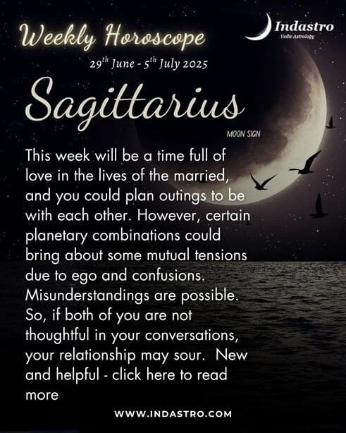 Weekly Sagittarius Horoscope