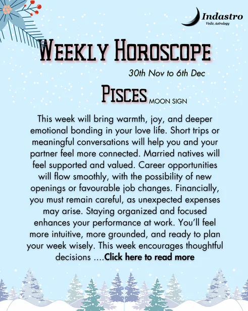 Weekly Pisces Horoscope