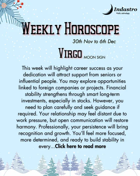Weekly Virgo Horoscope