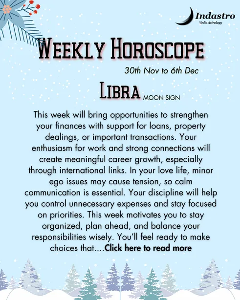 Weekly Libra Horoscope